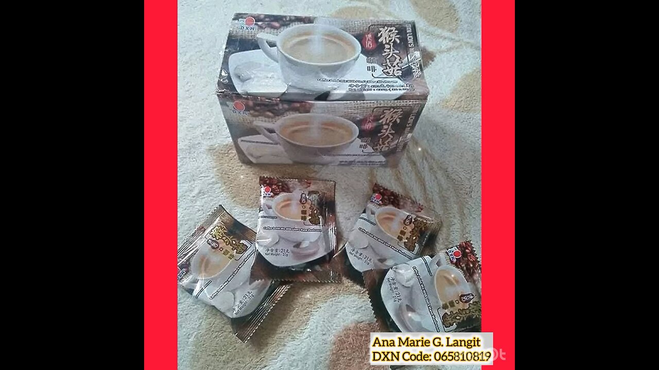 DXN Lion's Mane Mushroom Coffee😉