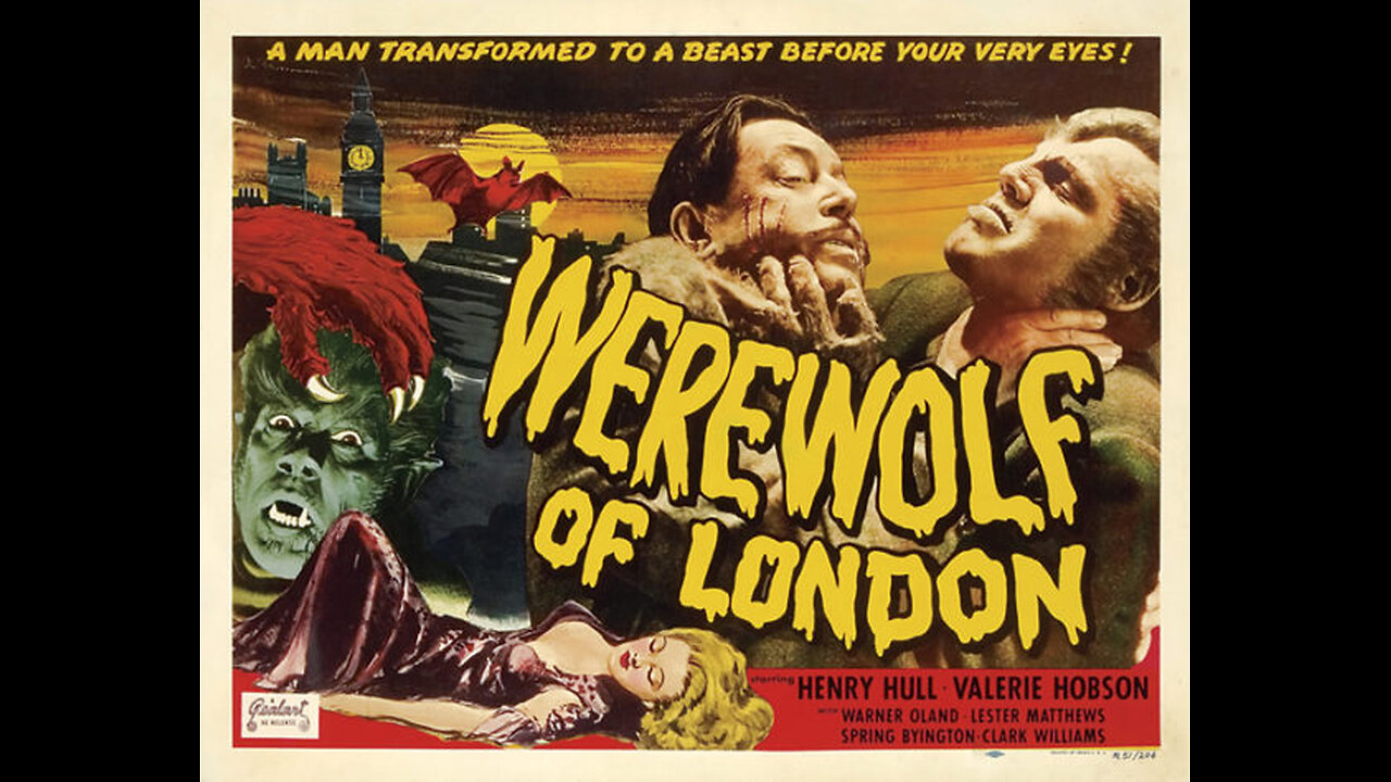 WEREWOLF OF LONDON (1935). Colorized