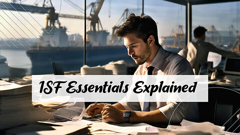 Navigating Importer Security Filing : Key Components Revealed