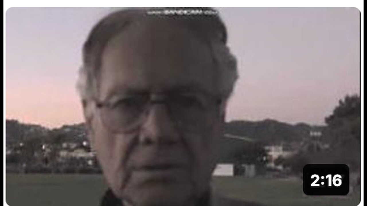 FBI director Ted Gunderson speaks about wanting to Stop Geoengineering.