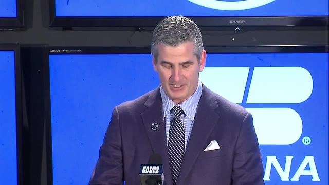 Frank Reich speaks for the first time as the head coach of the Indianapolis Colts