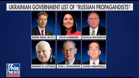 Tucker: Ukraine, the "beacon of democracy" (sarcasm) dictates its blacklist to US