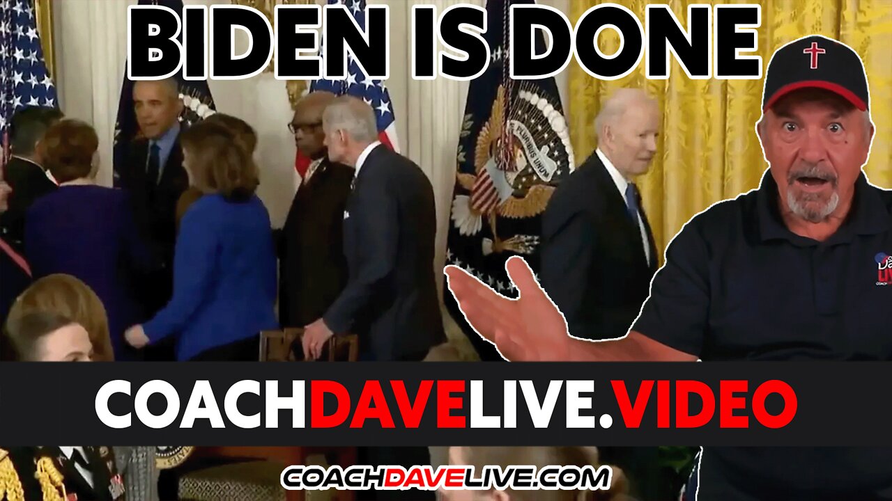 Coach Dave LIVE | 4-7-2022 | BIDEN IS DONE