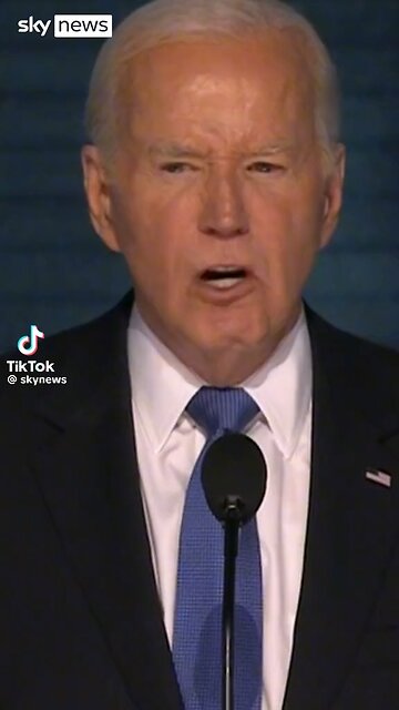 Unhinged Joe Biden At The DNC Is Obsessed With Trump Trump Trump!