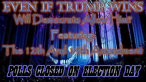 If Trump Wins, Will The Democrats Allow Him To Be President?