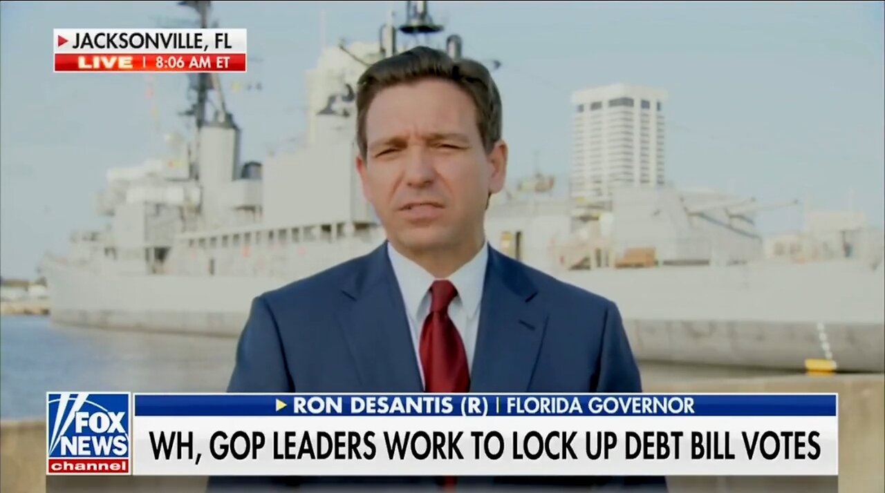 Ron DeSantis Rips Massive Amount Of Spending In Debt Deal
