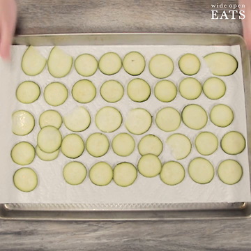 Salt and Vinegar Zucchini Chips