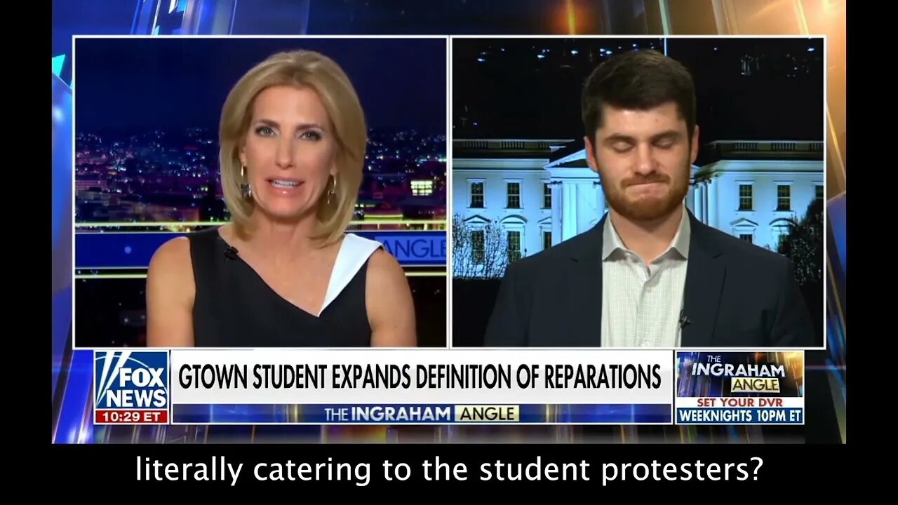 Georgetown Law Student Wants Food Reparations