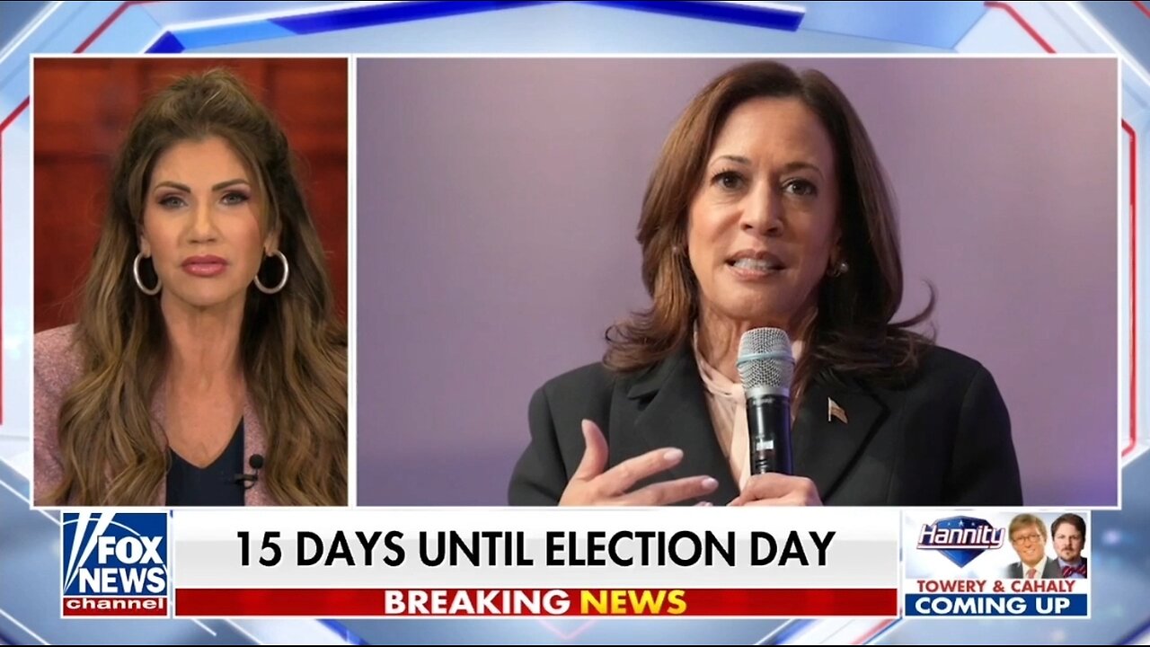 Gov Kristi Noem: Kamala Seeks To Divide and Destroy