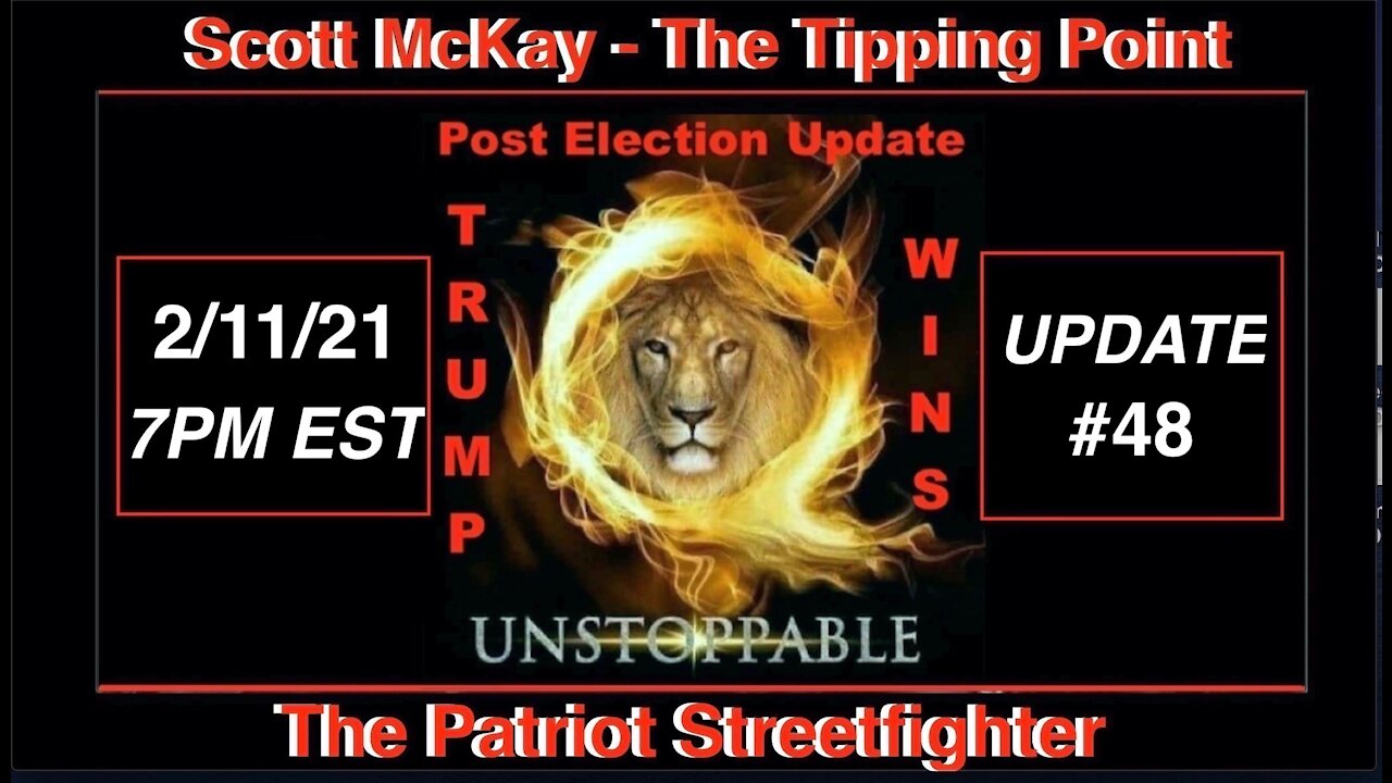 2.11.21 Patriot Streetfighter POST ELECTION UPDATE #48: CDC Strikes Again, Cabal Can Hide No Longer