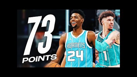 Brandon Miller & LaMelo Make Hornets Franchise History With 35+ PTS Each _ November 21, 2024