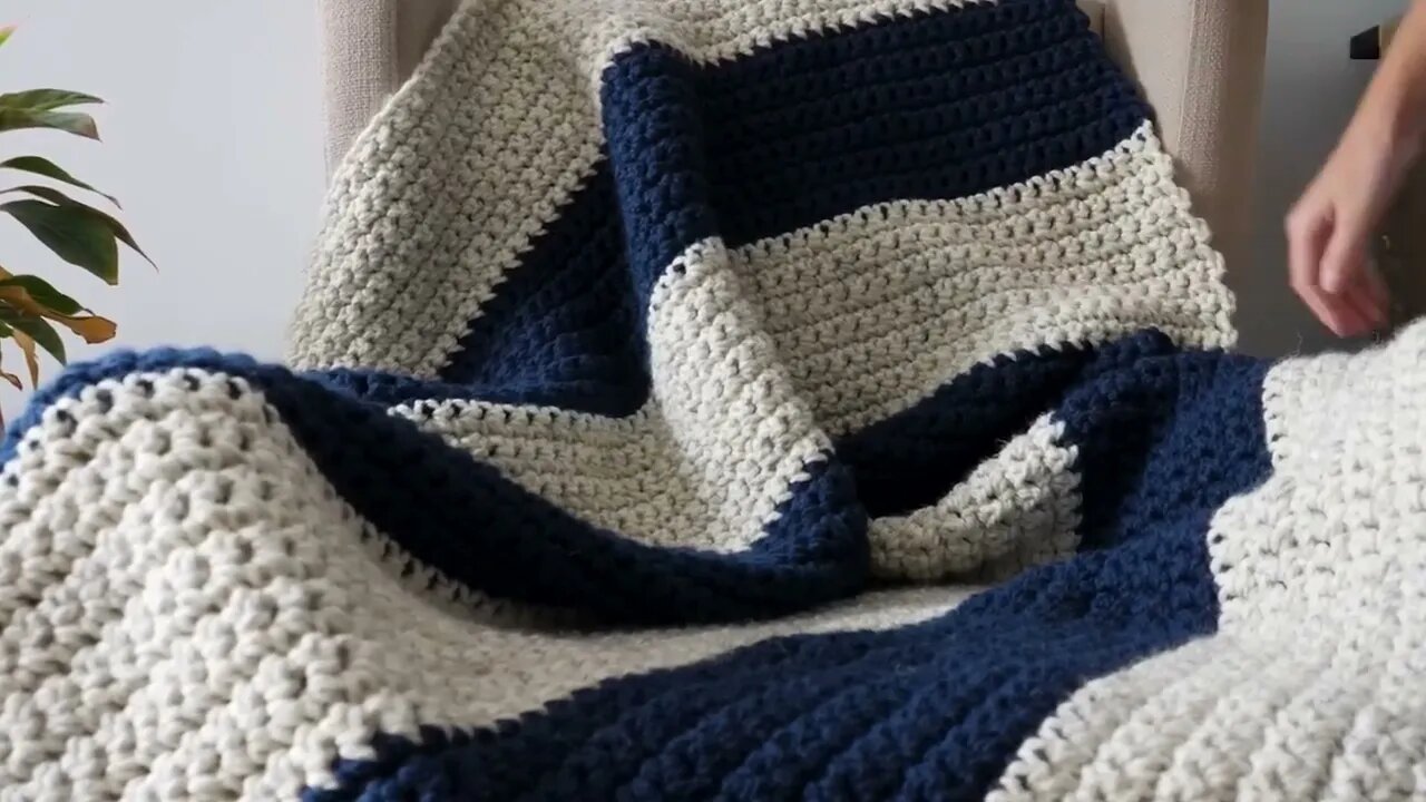 How to Crochet a Blanket Step-by-Step