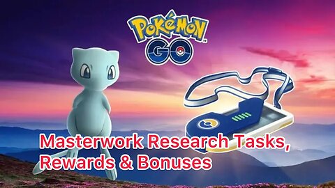 Masterwork Research Tasks, Rewards & Bonuses