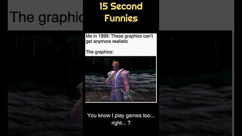 15 Second Funnies 34 #shorts #gamingmemes