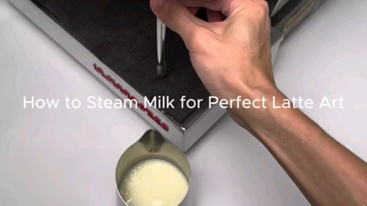 how to steam a perfect latte art