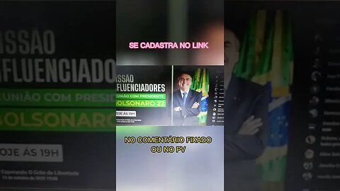 MISSÃO INFLUENCIADORES DE BOLSONARO