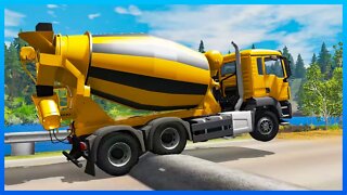 TruckFails | Cars vs Speed Bumps #225 | BeamNG.Drive |TrucksFails