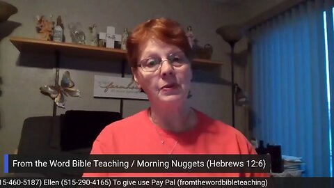 From the Word Bible Teaching/ Morning Nuggets (3/17/23)