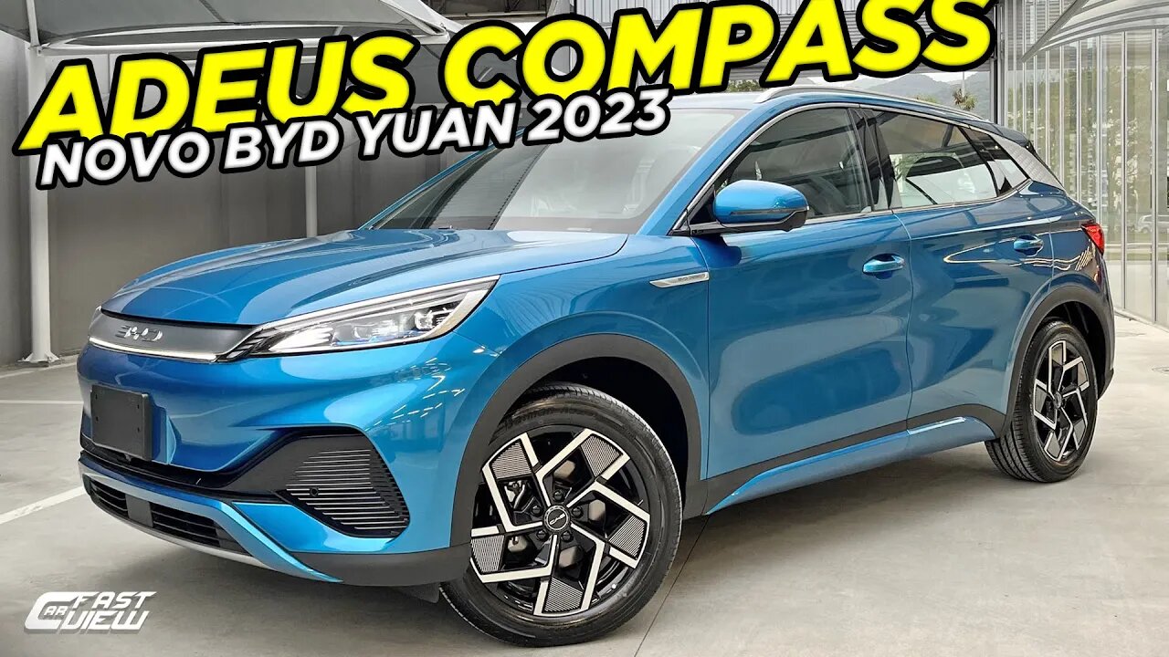 NOVO BYD YUAN PLUS EV 2023 SUV + COMPLETO E SEGURO DA CATEGORIA COM EXCELENTE CUSTO BENEFÍCIO
