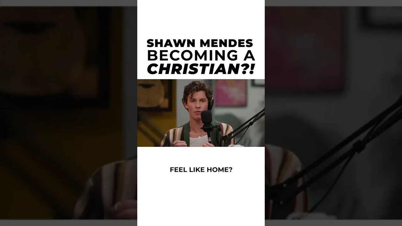 Shawn Mendes Becoming A Christian?!