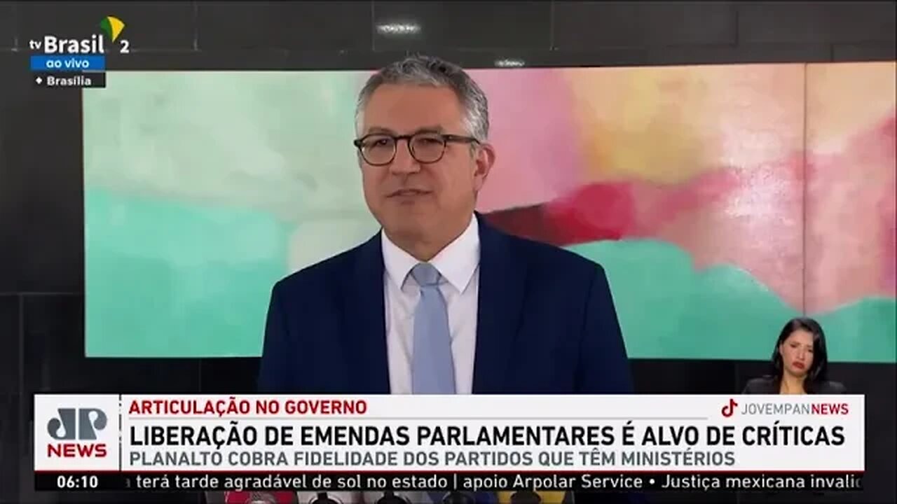 Liberação das emendas parlamentares é alvo de críticas