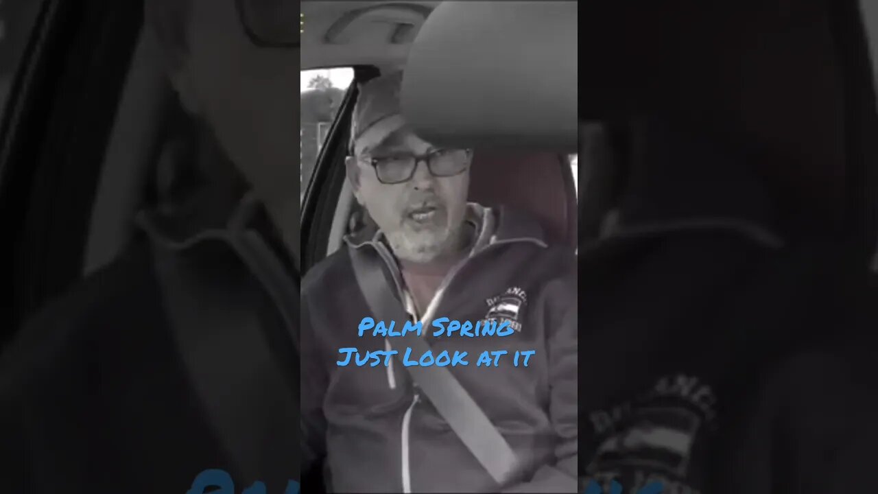 Palm Springs neighborhood - JUST LOOK AT IT 😂😆 #shorts #mybloopers #funnyvideo
