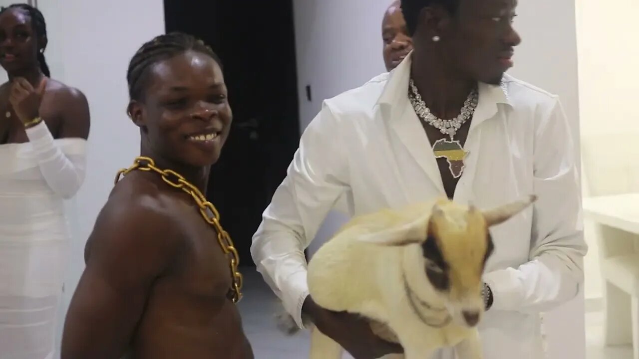 All White Party with Michel Blackson.