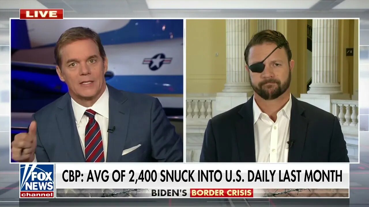 Dan Crenshaw Reacts on Fox — CBP Records Over 73,000 Gotaways at the Southern Border in November