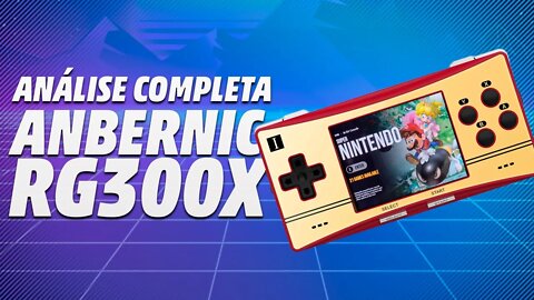 Anbernic RG300X – EXCELENTE CONSOLE PORTÁTIL PARA EMULAÇÃO