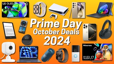 "LIVE Amazon Prime Day 2024: 25 Must-Grab Deals UPDATED Every Hour! 🔥🚨"