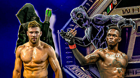 Du Plessis ARROW VS Adesanya BLACK PANTHER UFC 305 PROMO