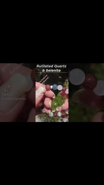 Rutile Quartz Selenite Aura Protection Crystals Crystals for Aura Protection Cleansing