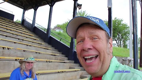 Covered Stadium Macedonia Ia. Travel USA, Mr. Peacock & Friends, Hidden Treasures