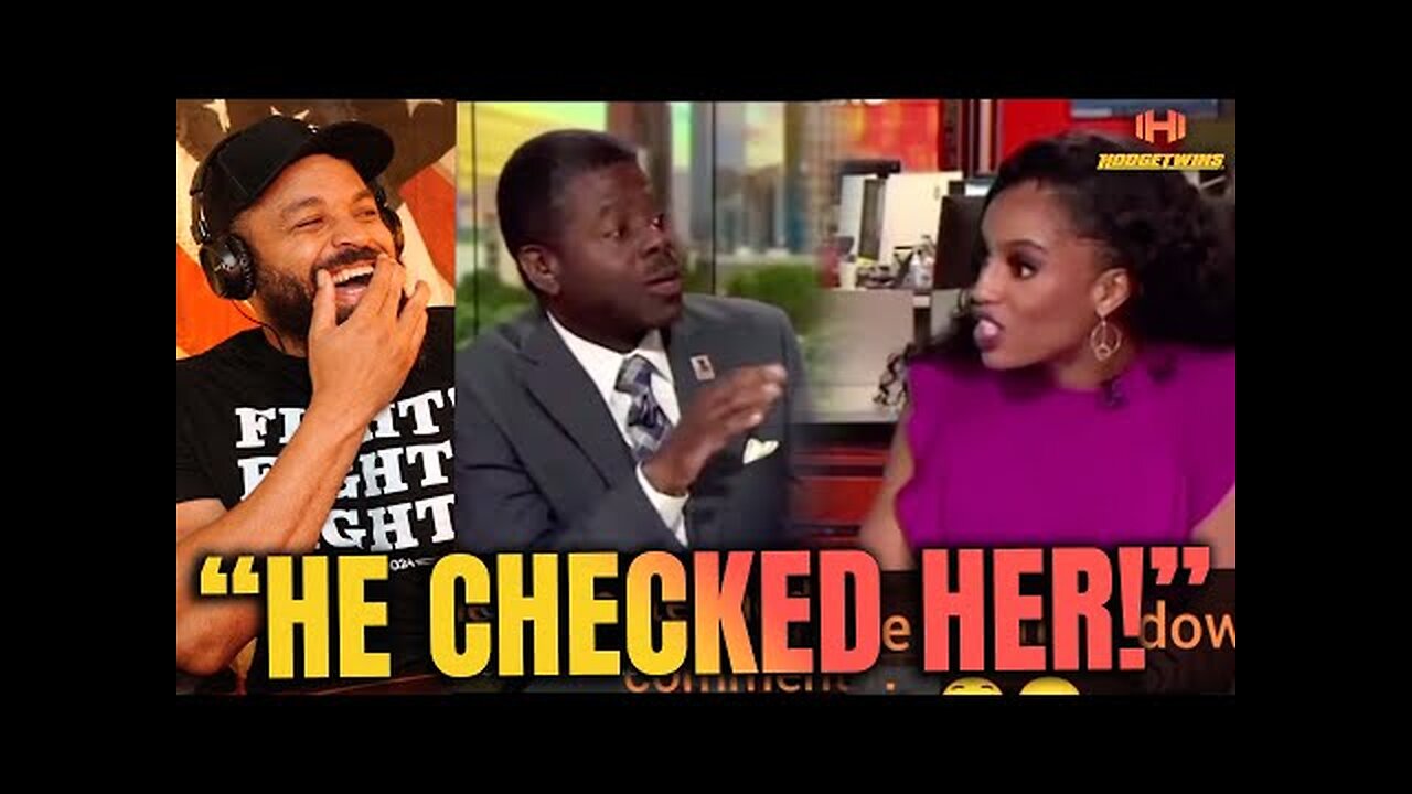 Based Male News Anchors Goes Off On Woke Female Live On TV