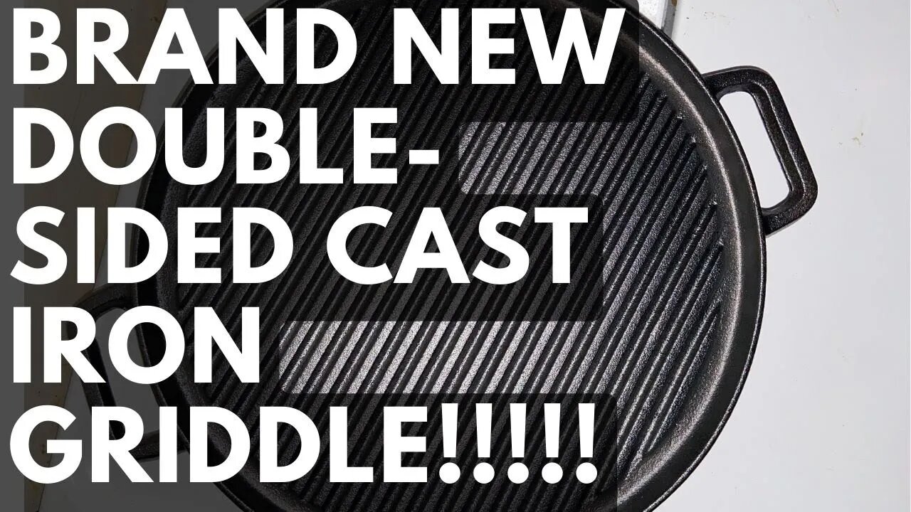 Unboxing My BRAND NEW CAST IRON GRIDDLE!!!!!!!!! 🤩