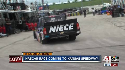 NASCAR taking to the track next weekend