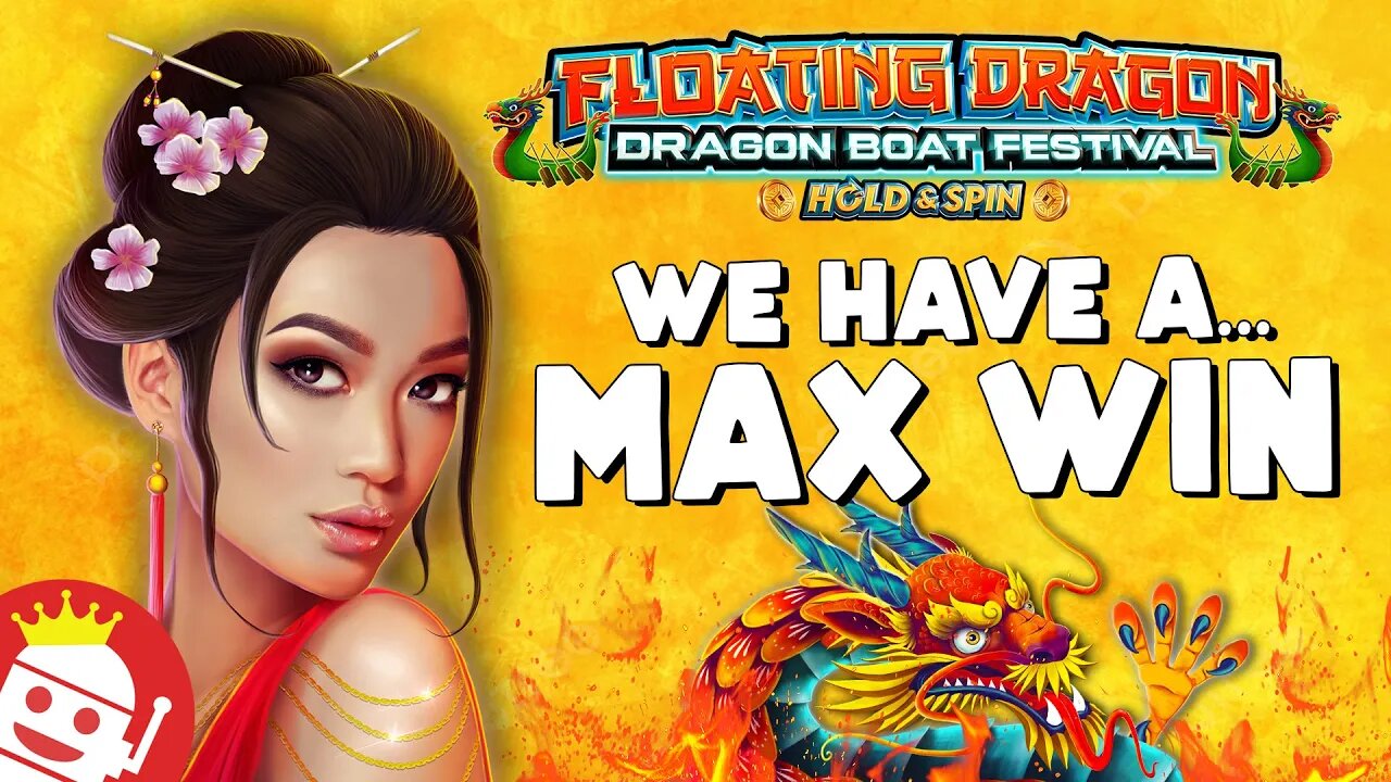 🐲 UK PLAYER TRIGGERS MAX WIN ON NEW FLOATING DRAGON BOAT FESTIVAL SLOT!