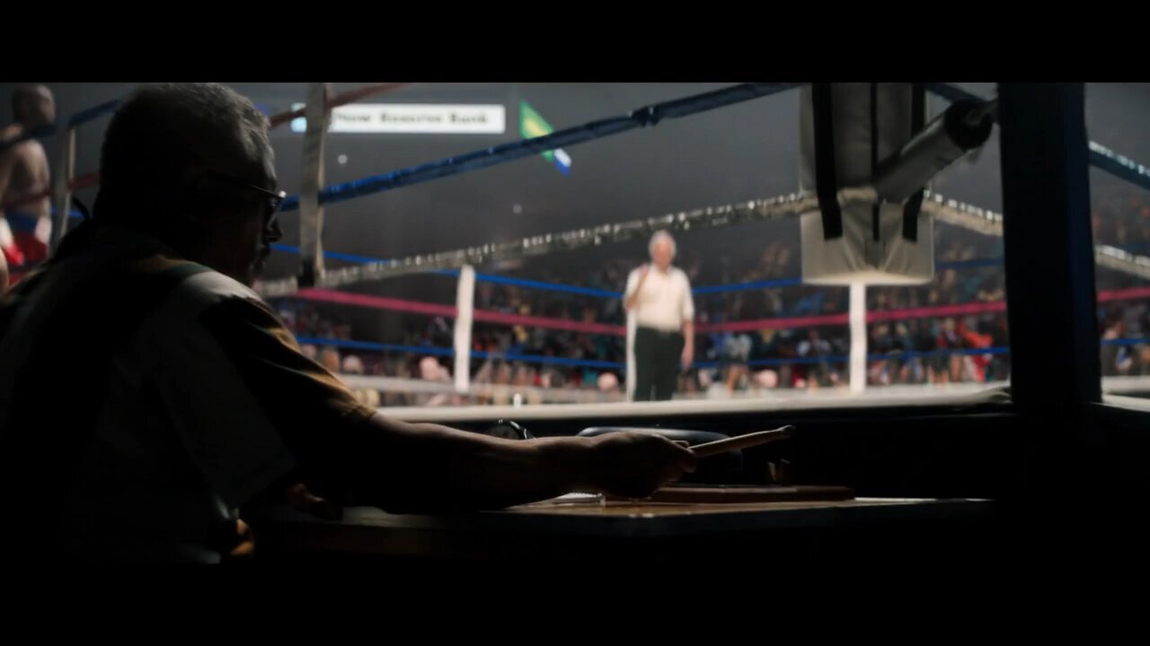 Big George Foreman (2023) - George Foreman vs. Steve Zouski Scene