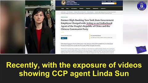 Linda Sun's indictment is just the beginning! There are many CCP agents like Sun, and Liang Guanjun