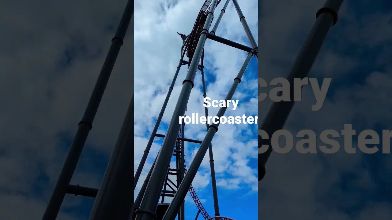 scary rollercoaster #shorts #short #youtuber #sub #scary #australia #travel #rollercoaster #omg