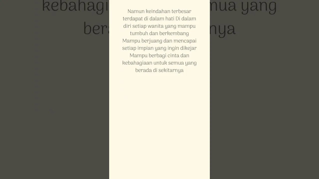 SELAMAT HARI PEREMPUAN SEDUNIA