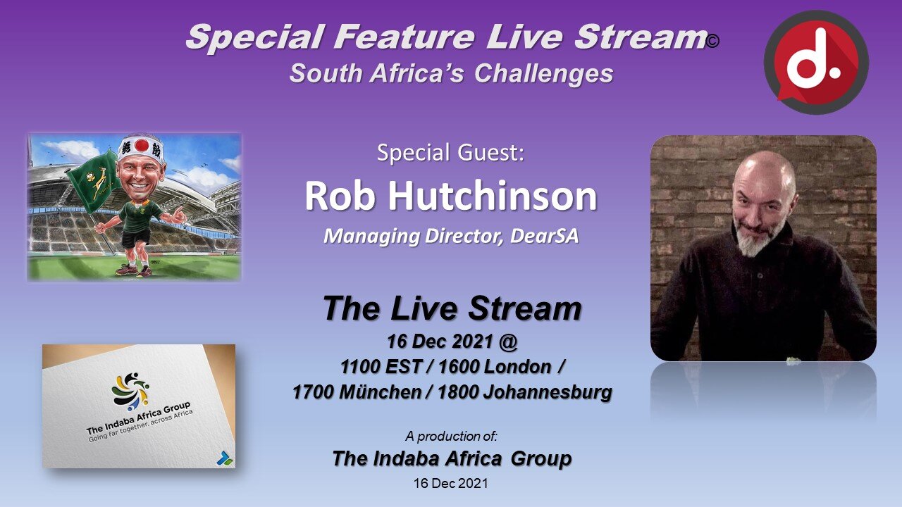 South Africa's Challenges with DearSA's Rob Hutchinson