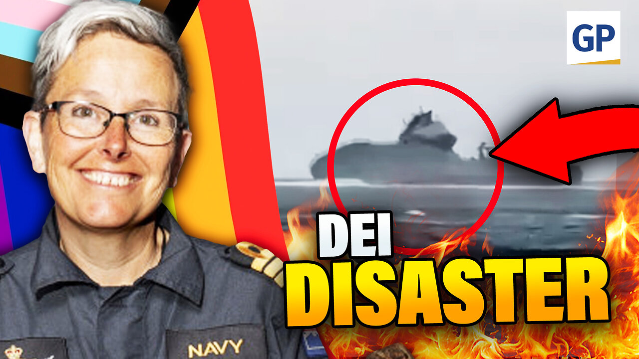 DEI Lesbian Navy Captain CRASHES & SINKS $100M Ship Causing Oil Spill | Elijah Schaffer