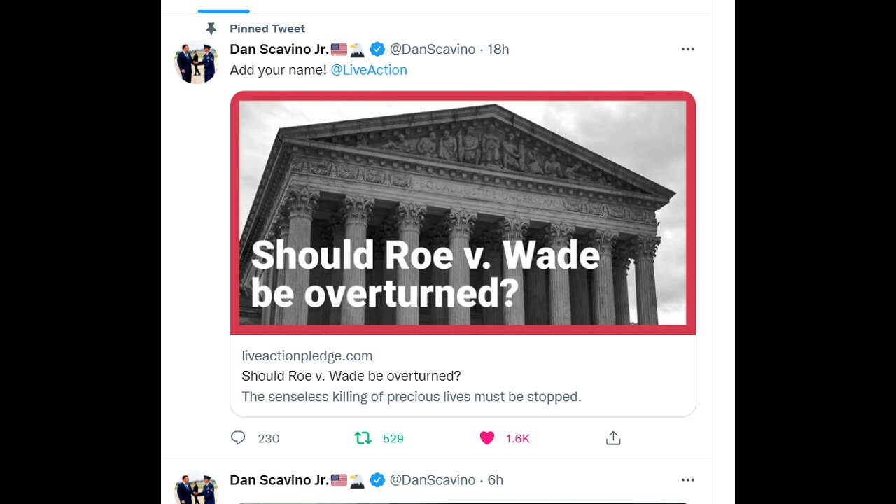 SHOULD ROE V. WADE GO? GOV. WHISTLEBLOWERS RENZ DUNDAS