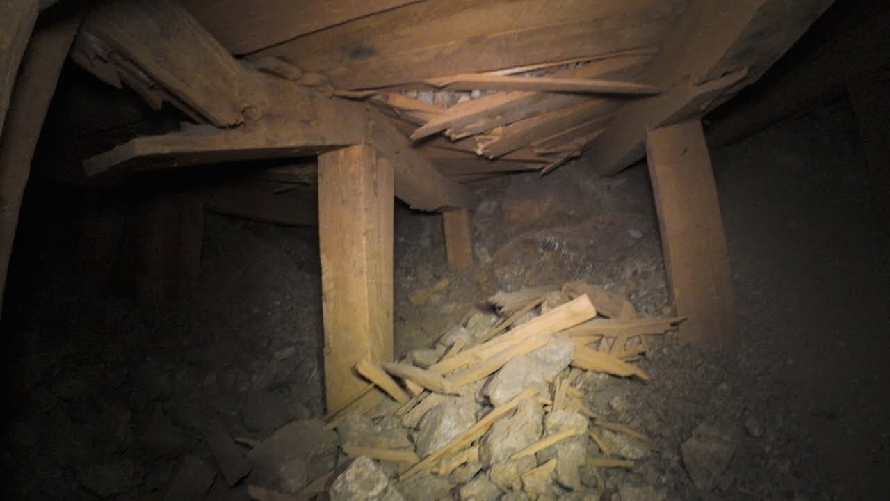 Unbelievable footage inside a collapsing silver mine: Part 1