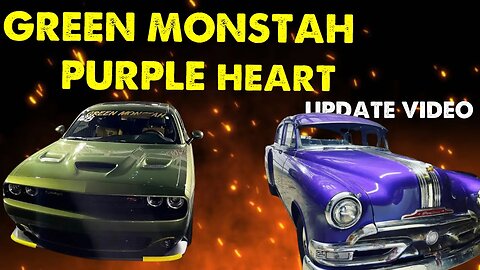 Green Monstah & Purple Heart Update Video, Mazda Gets New Shoes