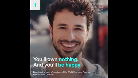 You will own nothing and you will be happy
