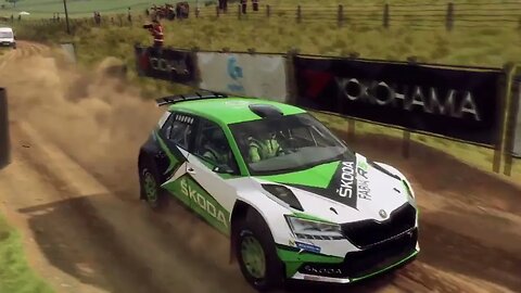 DiRT Rally 2 - Replay - Skoda Fabia R5 at Waimarama Sprint Reverse