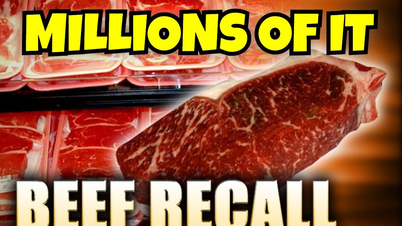 MILLIONS OF MEATS BEEN RECALLED THEY WANT US DEAD