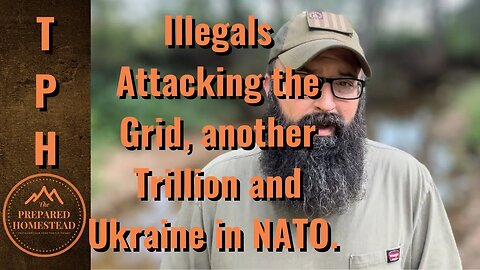 Illegals Attacking the Grid, another Trillion and Ukraine in NATO.